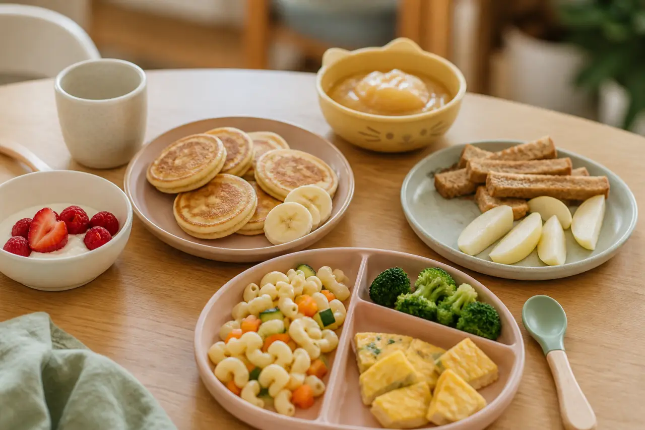À 2 ans, quelles recettes rapides pour le petit-déjeuner, le goûter et le dîner ?