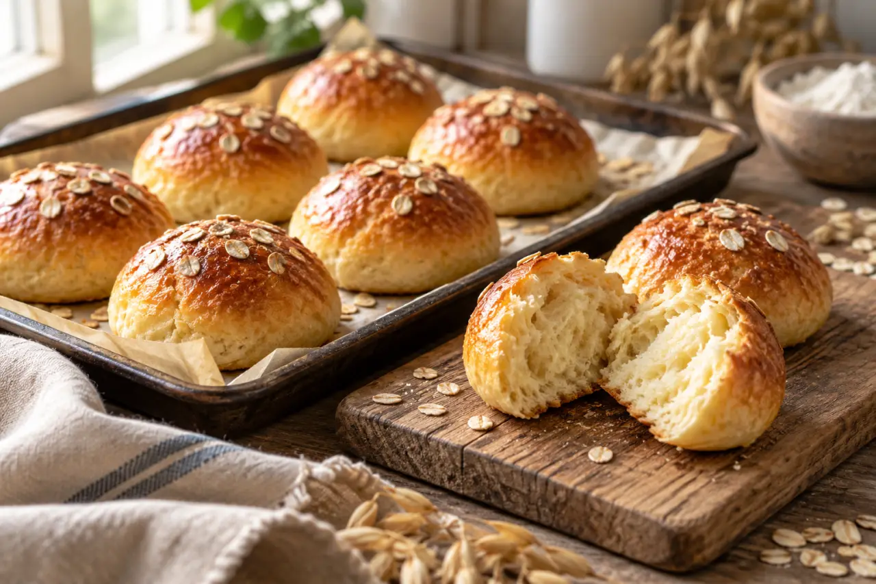 Brioches healthy : 8 briochettes sans beurre prêtes en 25 minutes